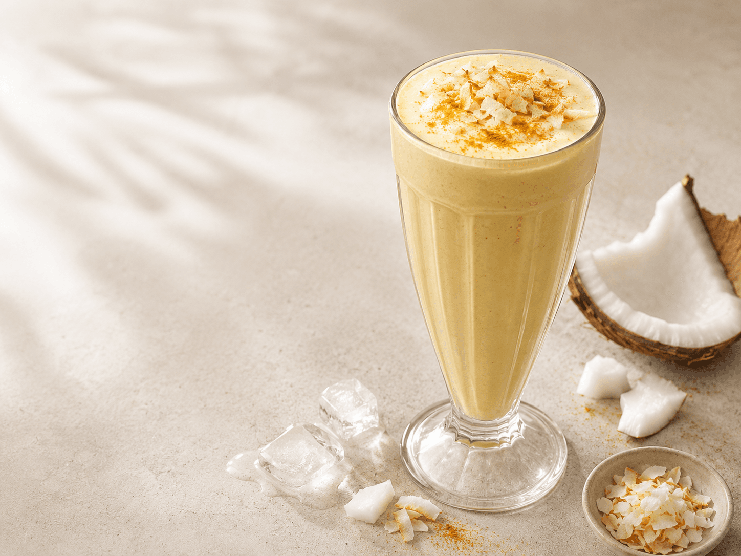 Spiced Coconut Milkshake