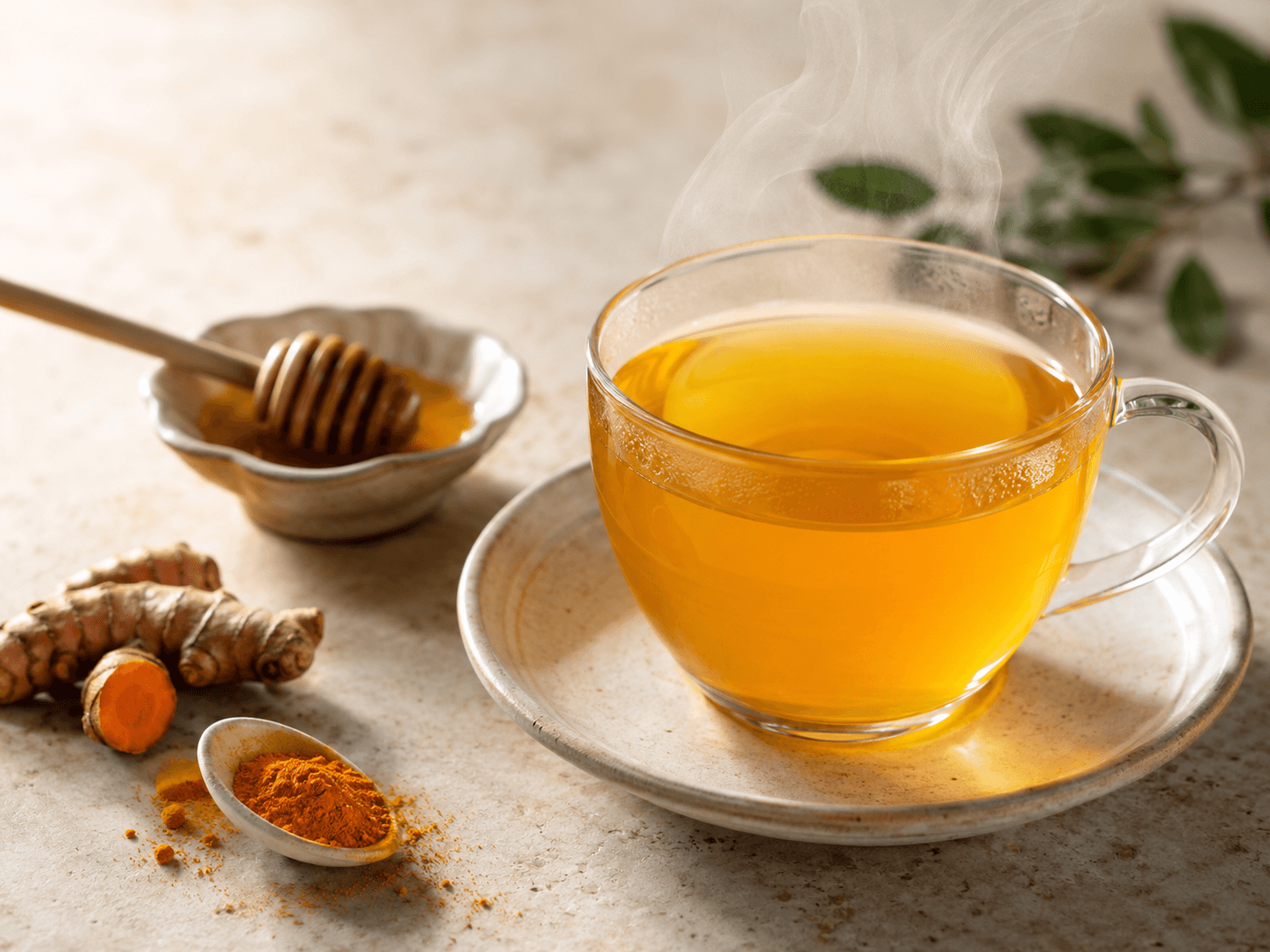 Turmeric Herbal Tea (No Milk)